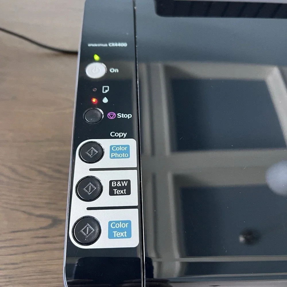 EPSON STYLUS INKJET ALL-IN-ONE PRINTER CX4400‎ Print/Scan/Copy Working